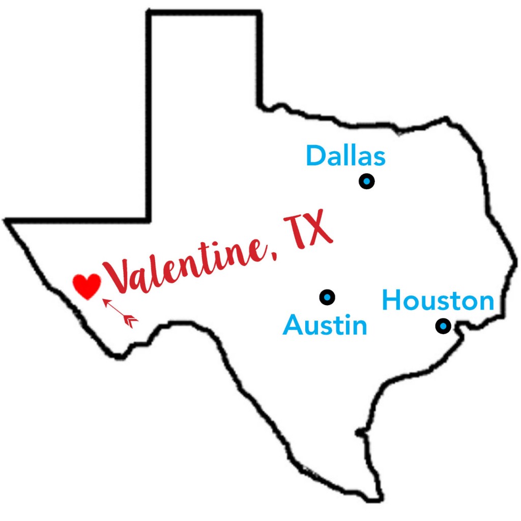 Valentine TX Map Probity Advisors, Inc.